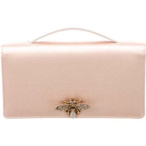 Christian Dior 2017 Satin Bee Clutch 